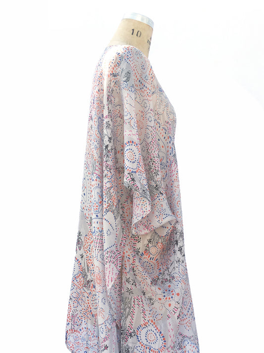 CAMELLIA KIMONO LONG