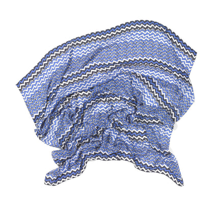 Lulu Zigzag Oversize Modal Cashmere