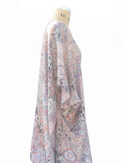 CAMELLIA KIMONO LONG